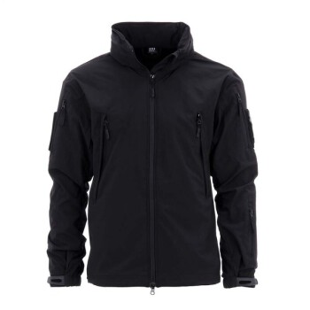 129841 Softshell jack tactical summer version zwart