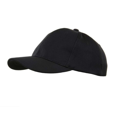 215210 Kinder baseball cap zonder logo zwart
