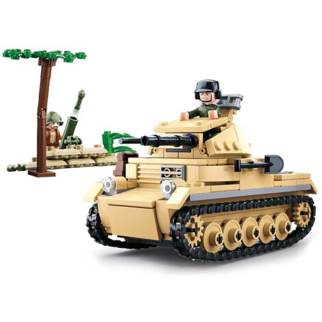 Sluban WWII small German Tank M38-B0691