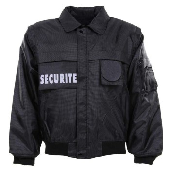 Afrtis jacket security + zakje emblemen