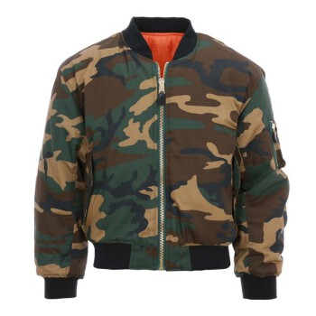 1214031 MA-1 bomber jack camo woodland