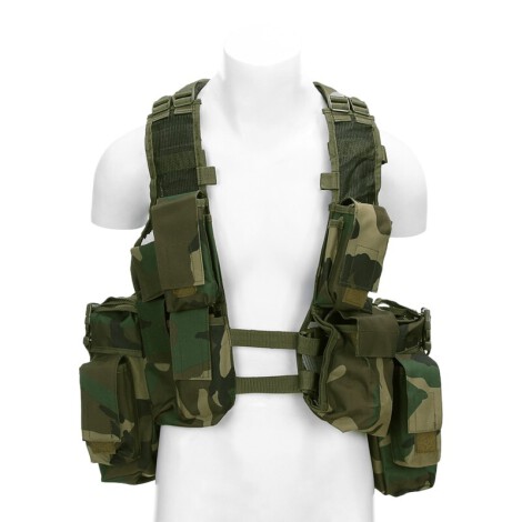 129464 Tactical vest woodland
